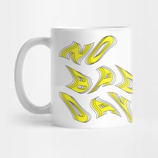 no bad days glitch Mug